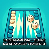 Backgammonia - Online Backgammon Challenge - Quick Ludo game