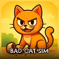 Bad Cat Sim - Local Pass Play game